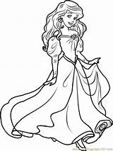 Disney Princess Ariel Coloring Pages Printable Coloring sketch template