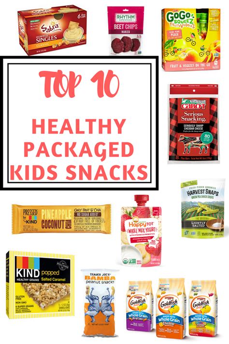 Top 10 Healthy Packaged Kids Snacks - Lauren Sharifi Nutrition