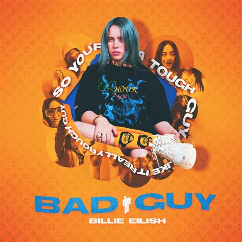 Billie Eilish - Bad Guy : r/freshalbumart