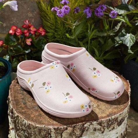 Briers Garden Clogs Mens / Womens / Unisex Plain/floral/fleece Gardening Shoes | eBay