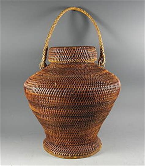 Basketry Labba ~ Antique Kalinga Rice Vegetable Carrying Labba Basket ...