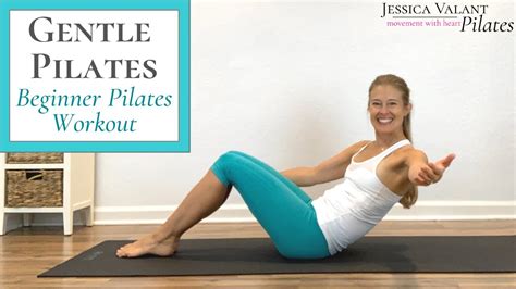 Gentle Pilates - 15 Minute Pilates for Beginners Workout! - YouTube