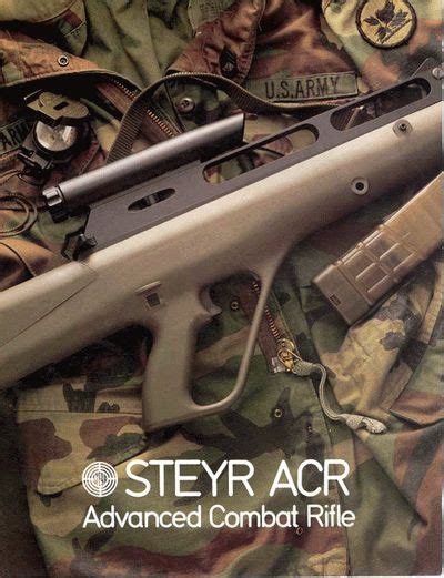 Steyr ACR (Advanced Combat Rifle): Photos, History, Specification