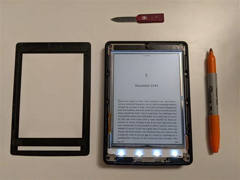 DIY Kindle Warm Light (Instructions in comments) : r/kindle