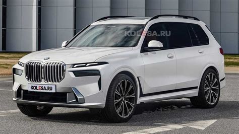 2023 BMW X7 Leaked Image Leads To Rendering To Show Split Lights