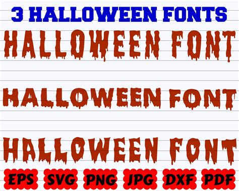 Halloween Font SVG Font SVG Halloween Alphabet SVG - Etsy