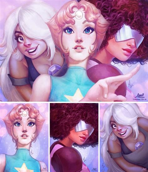 The Crystal Gems | Steven universe comic, Steven universe gem, Steven ...