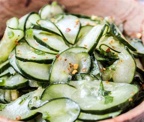 Cilantro Lime Cucumber Salad Recipe (Mexican) - The Food Charlatan