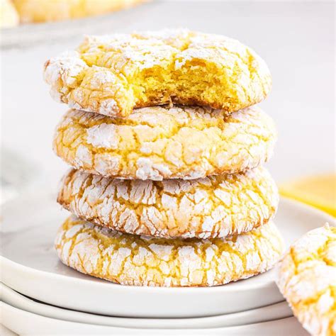 Lemon Cake Mix Cookies - Platter Talk