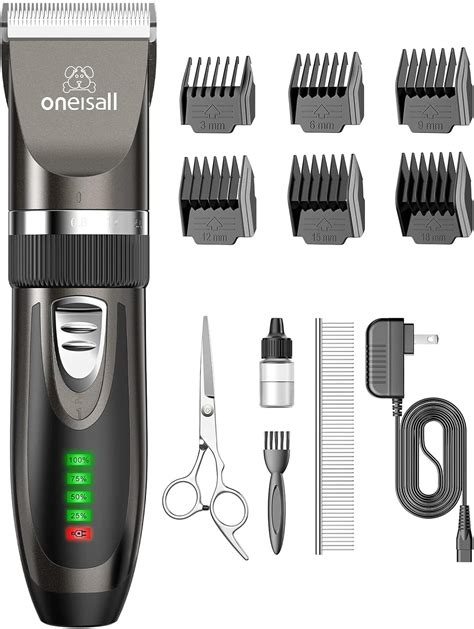 oneisall Cat Grooming Clippers for Matted Hair, 2-Speed Cat Grooming ...