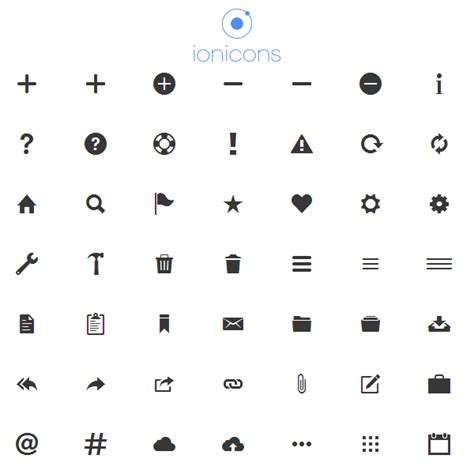 14 Free Icon Fonts For Web Designers | With Download Page