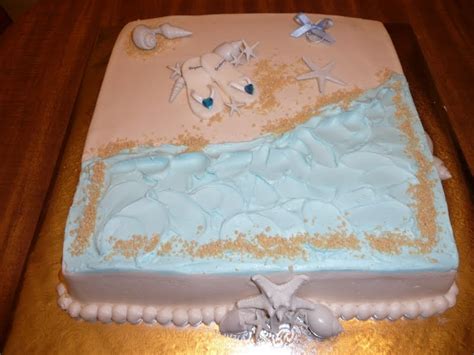 Icing On Top -- Cakes for Every Occasion: Beach Bridal Shower Cake