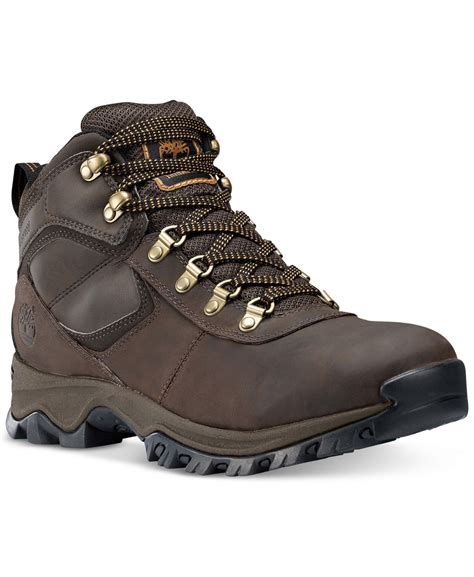 Timberland Men’s Mt. Maddsen Mid Waterproof Hiking Boots & Reviews - All Men's Shoes - Men ...