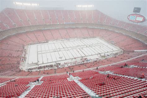 Massive Snowstorm Projected For NFL Game On Sunday Afternoon