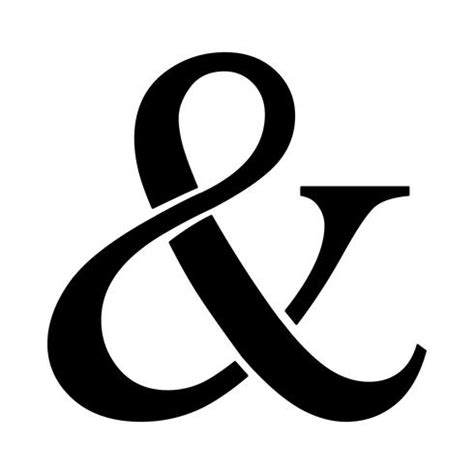 Ampersand vector icon 554212 Vector Art at Vecteezy