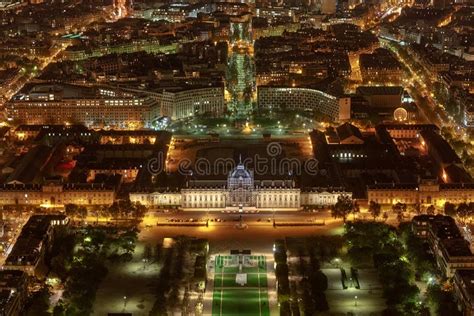 Paris City Night View stock image. Image of illumination - 46788449