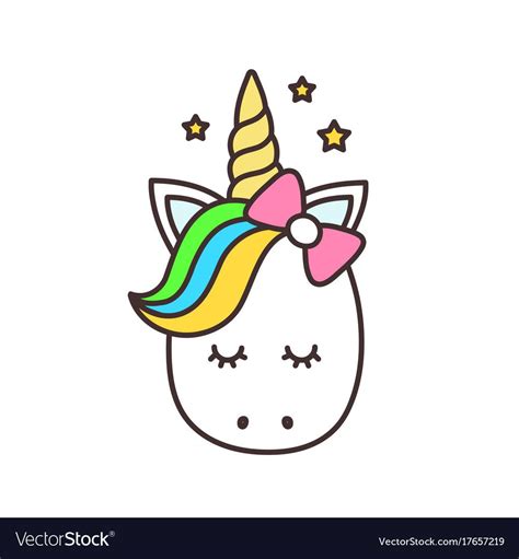 Cute unicorn. Vector cartoon character illustration. Design for child t ...