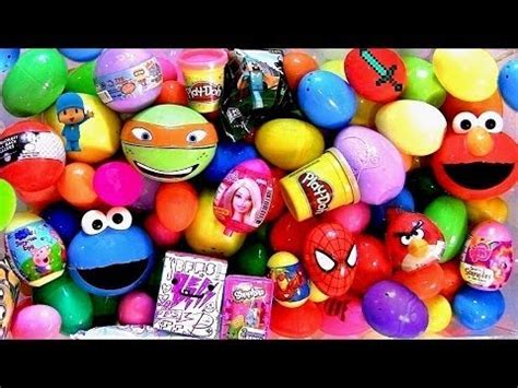 12 SURPRISE EGGS Huge Collectiontoys epic! - YouTube