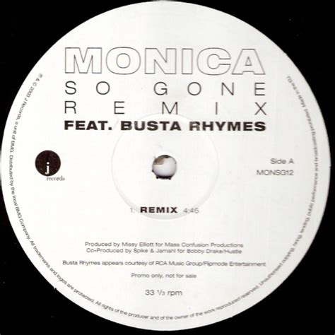 Monica - So Gone (Remix) (2003, Vinyl) | Discogs