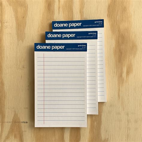 Writing Pad Small (Pack of 3) — doane paper