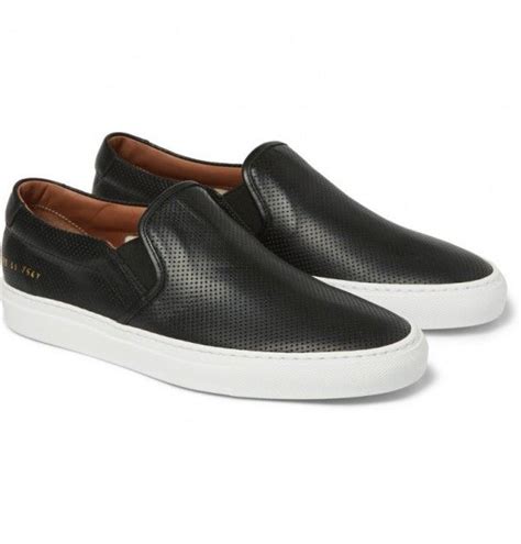 Common Projects Made the Ultimate Slip-on Shoe for Summer by Marcus Troy | Mens casual leather ...