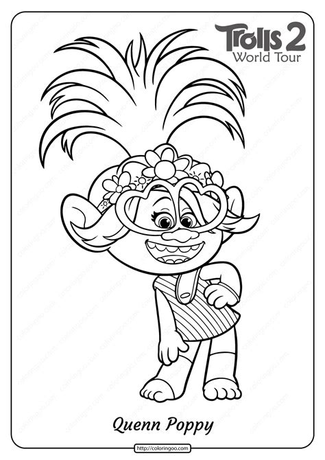 Trolls Coloring Pages Coloring Pages