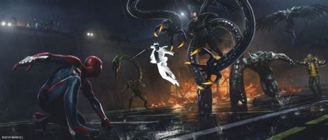 Marvel’s Spider-Man (PS4) Concept Art by Dennis Chan | Concept Art ...