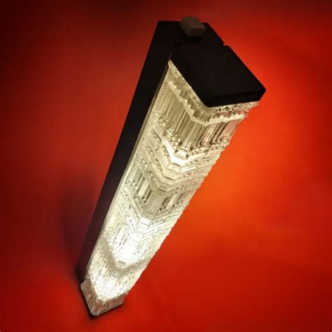 1950S ART DECO Bauhaus Midcentury bakelite and glass wall lamp sconce light $281.71 - PicClick