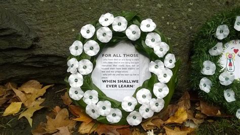 White poppy wearers to hold Alternative Remembrance Sunday Ceremonies | Peace Pledge Union