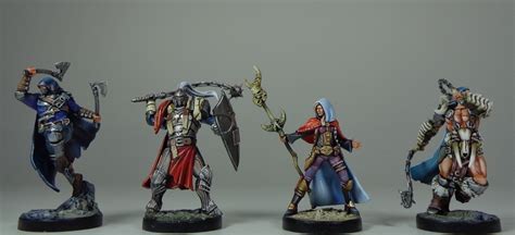 Painting the Kickstarter Board Game Oathsworn — Paintedfigs Miniature Painting Service