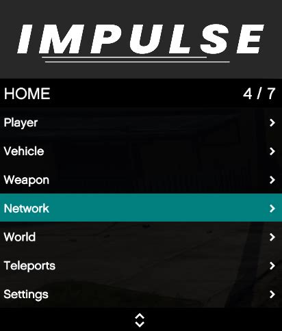 Impulse Mod Menu - GTA Mod Menu