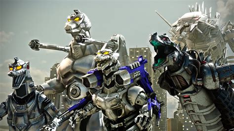 EVOLUTION of MECHAGODZILLA: Size Comparison (1974-2018) - YouTube