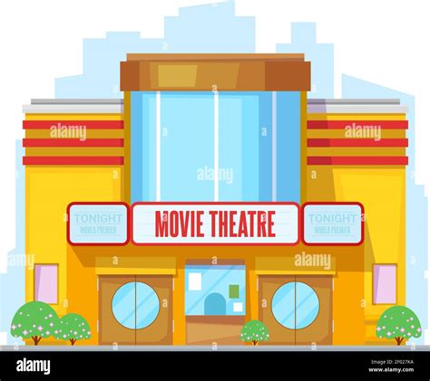 Theater Building Clipart