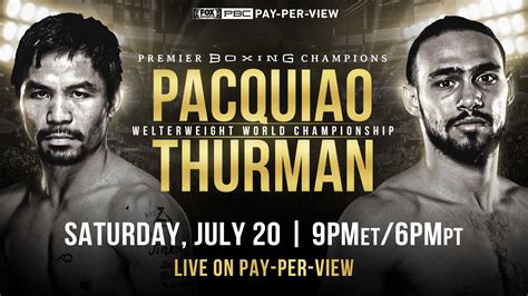 Hiptoro: Boxing news: Manny Pacquiao vs Keith Thurman fever in full ...