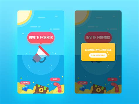 Invite Friends by Nether on Dribbble