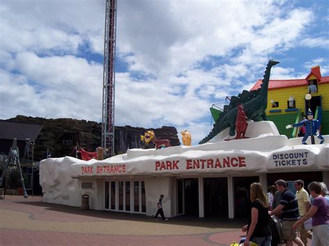 Blackpool Pleasure Beach Entrance - Blackpool