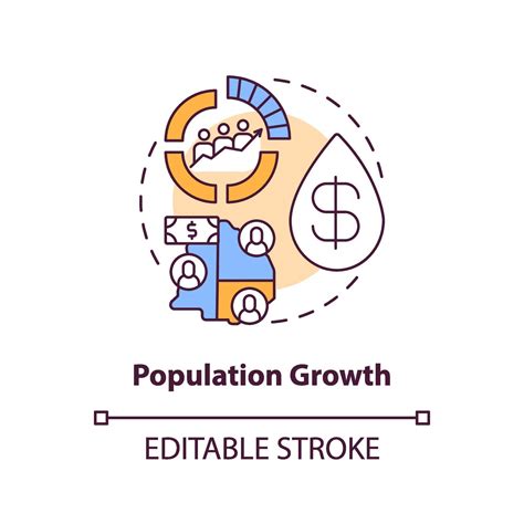 Population growth concept icon 2310619 Vector Art at Vecteezy