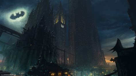 Batman Concept Art Wallpaper