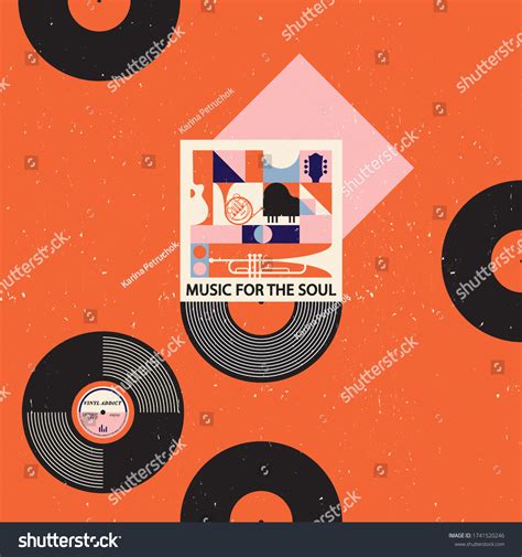 Musical Poster Your Design Music Elements Stock Vector (Royalty Free ...