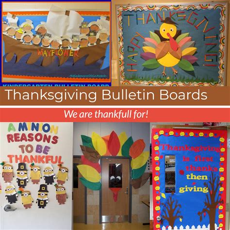 Thanksgiving Bulletin Boards To Gobble For! For 2021 - Fractus Learning