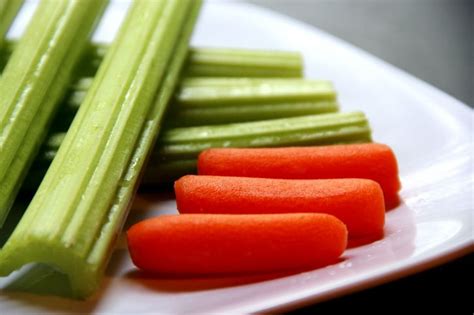 Free picture: baby, carrots, fresh, celery, stalks