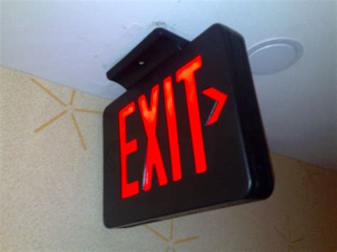 EXIT | Exit sign in the Swan Hotel, Disney World, Florida | Mark Hillary | Flickr