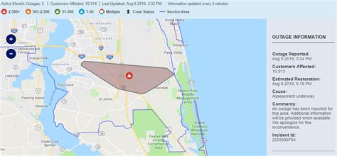 JEA investigating what caused power outage affecting nearly 11,000 customers at its peak – 104.5 ...