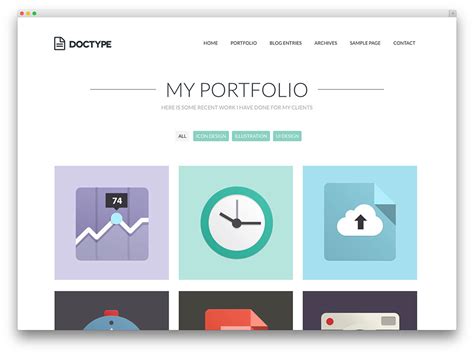 Portfolio X Theme at Gladys Huang blog