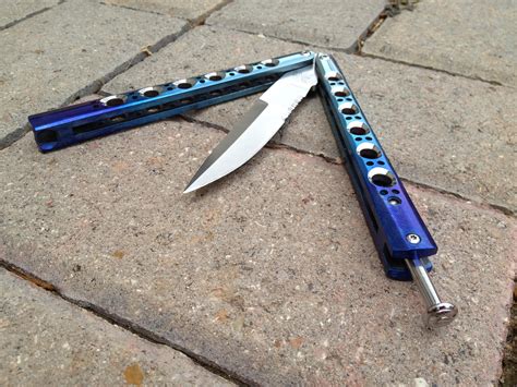 Benchmade 42s balisong ano by palethius on DeviantArt