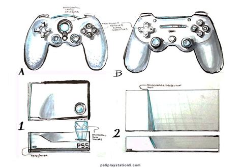 PS5 Console, Controller, & Virtual Actuality Designs by Danny Haymond Jr | Console, Control, Design