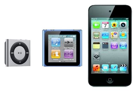 All Ipod Generations