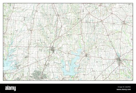 Map of mckinney texas Cut Out Stock Images & Pictures - Alamy