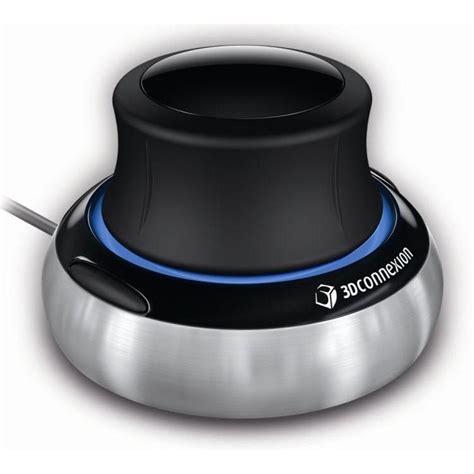 Mouse 3D - USB - 3Dconnexion SpaceNavigator - Preto/Cinza - 3DX-700028 - waz