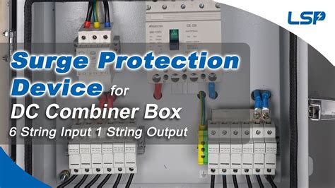 Installation Guide And Wiring Diagram DC Solar Combiner Box